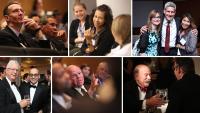 Cadid photos of NYOH alumni at academic and social events